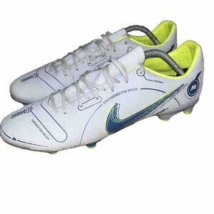 NIKE VAPOR 14 ACADEMY FG/MG FOOTBALL GREY-BLACKENED BLUE SZ 12 [DJ2869-054]